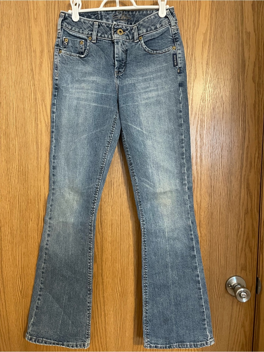 Women’s Silver Boot Cut Jeans